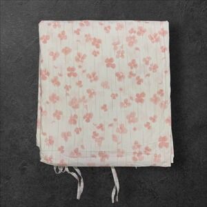 Lauren Ralph Lauren Anya Pink Floral Striped‎ Tie Closure Queen Duvet Cover